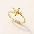 Stella Starfish Adjustable Ring