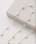 Santorini Pearl Station Necklace