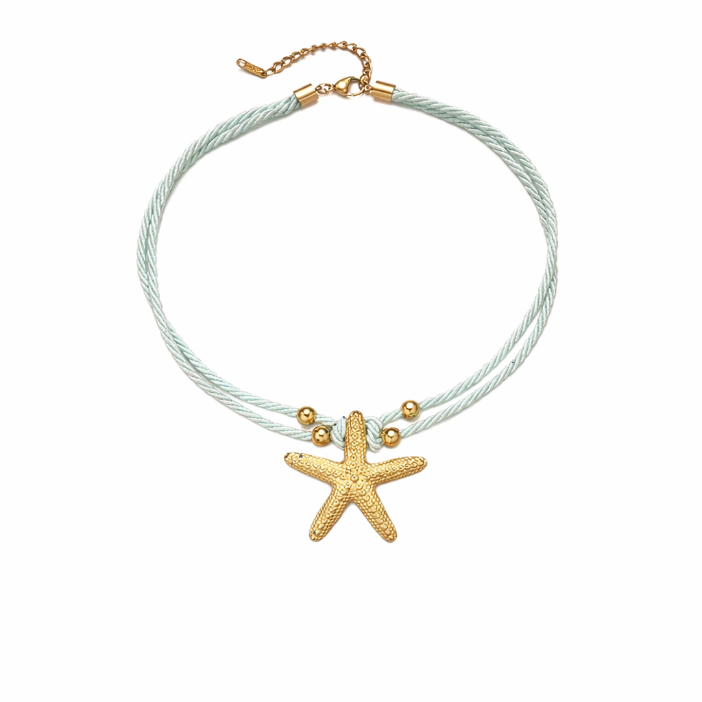 Falmouth Starfish Rope Necklace