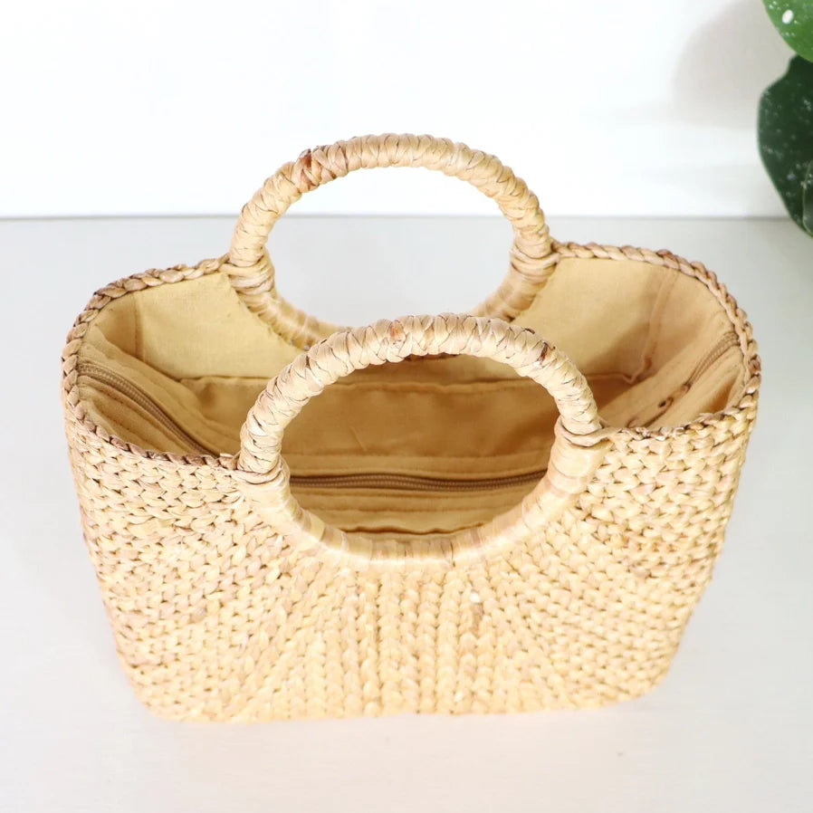 Summer in Nantucket Straw Bag