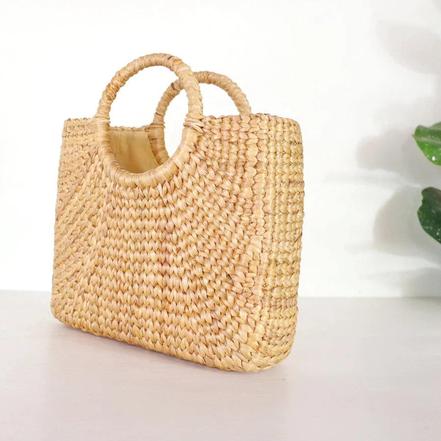 Summer in Nantucket Straw Bag